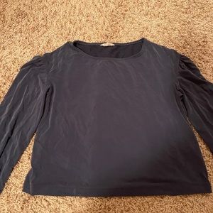Navy madewell blouse
